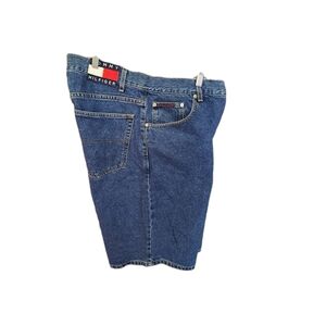 Tommy Hilfiger Vintage Men's Blue Jean 5 Pocket Shorts Size 38